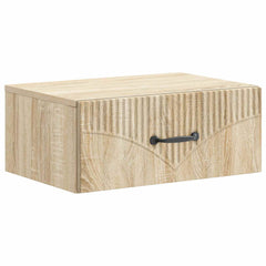 vidaXL Wall-Mounted Bedside Cabinet 2 pcs Sonoma Oak 49 x 34.5 x 20 cm 5