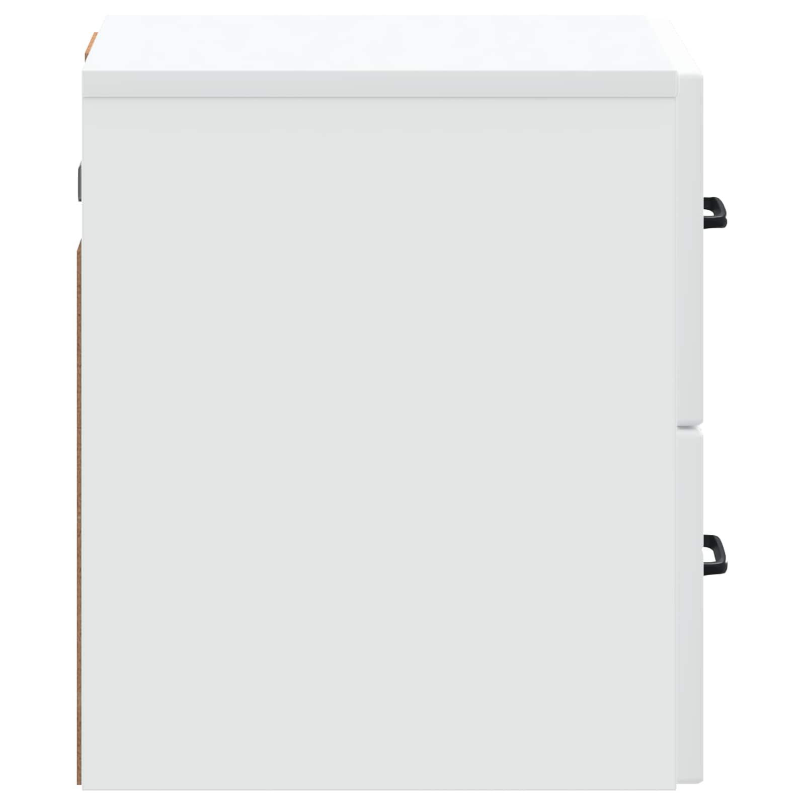 vidaXL Wall-Mounted Bedside Cabinet White 34.5 x 33 x 40 cm 6