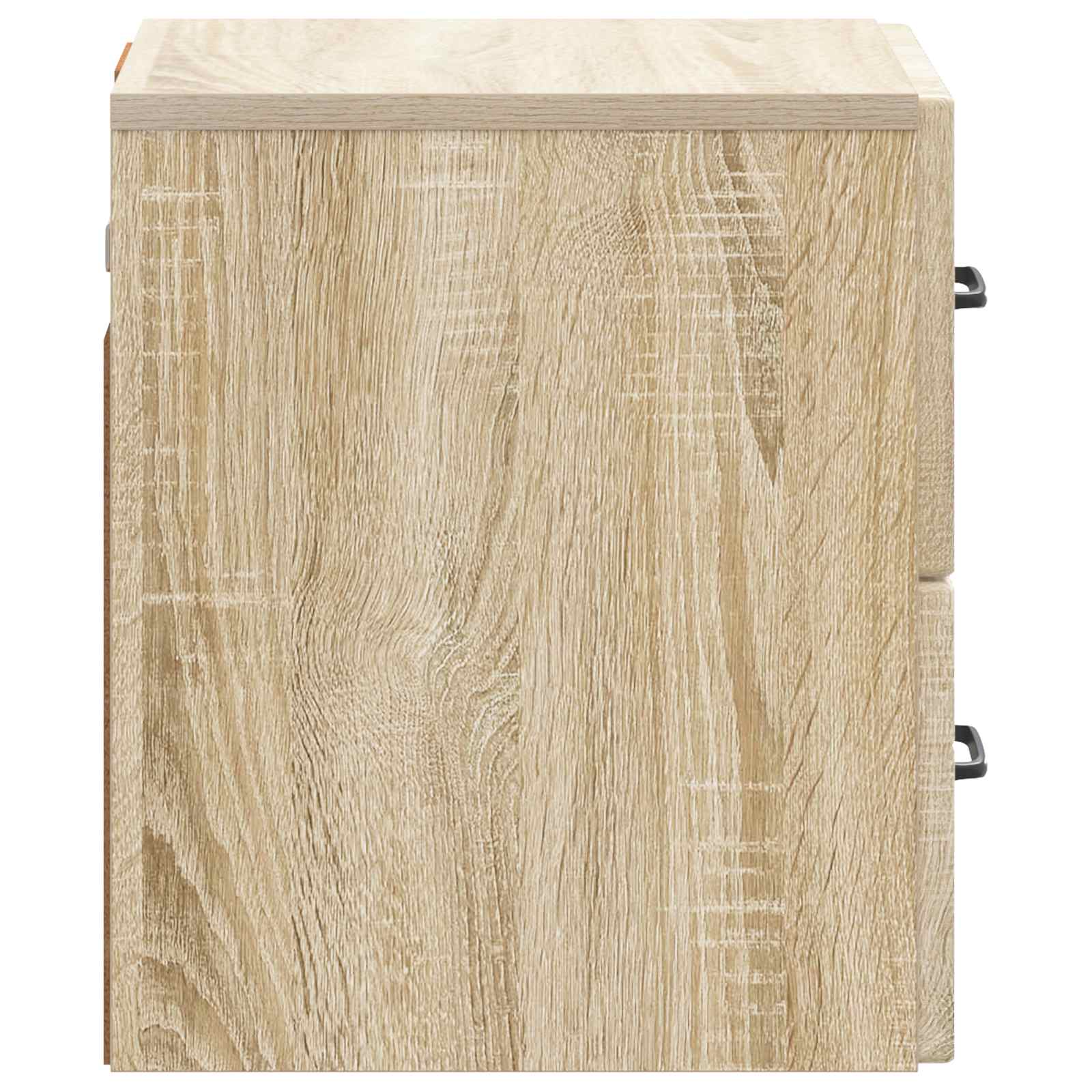 vidaXL Wall-Mounted Bedside Cabinet Sonoma Oak 34.5 x 33 x 40 cm 6