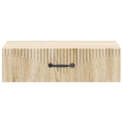 vidaXL Wall-Mounted Side Table 59 x 34.5 x 17 cm Engineered Wood 5