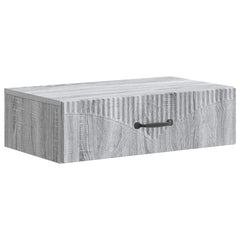 vidaXL Wall-Mounted Side Table 59 x 34.5 x 17 cm Engineered Wood 2