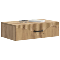 vidaXL Wall-Mounted Side Table 59 x 34.5 x 17 cm Engineered Wood 3