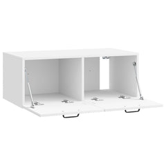 vidaXL Wall-Mounted TV Cabinet High Gloss White 78.5 x 41 x 30 cm 5