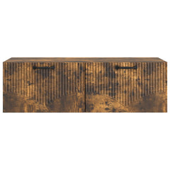 vidaXL Wall-Mounted TV Cabinet Smoked Oak 98 x 41 x 30 cm 6