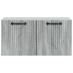 vidaXL Wall-Mounted TV Cabinet Grey Sonoma 59.5 x 31 x 30 cm 6