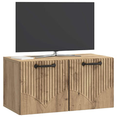 vidaXL Wall-Mounted TV Cabinet 59.5 x 31 x 30 cm Artisan Oak 3