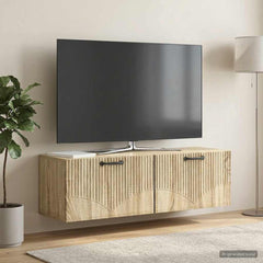 Wall-Mounted TV Cabinet 98 x 31 x 30 cm Sonoma oak
