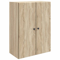 vidaXL Wall-Mounted Cabinet 66 x 34.5 x 90 cm Engineered Wood 2