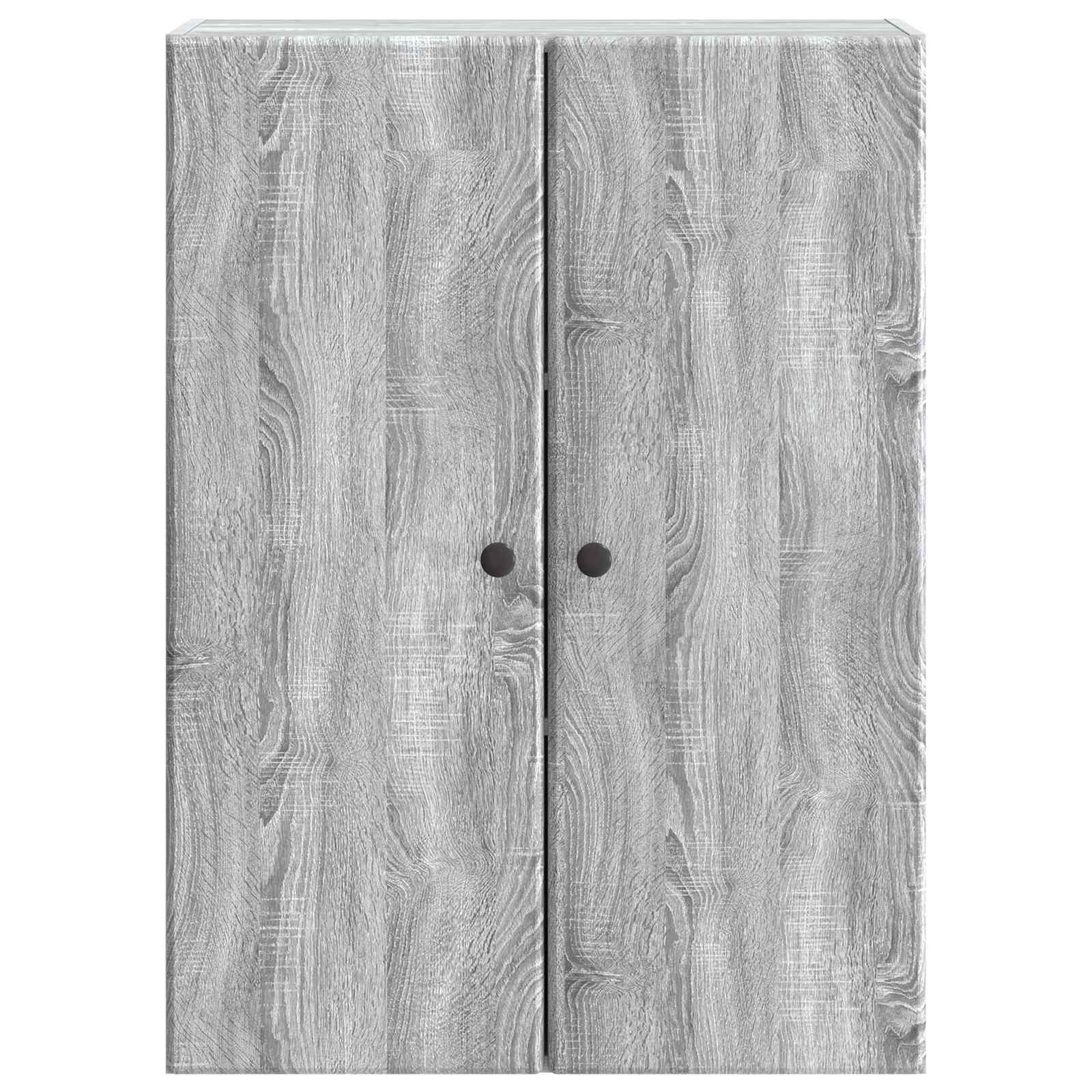 vidaXL Wall-Mounted Cabinet 66 x 34.5 x 90 cm Engineered Wood 4