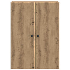 vidaXL Wall-Mounted Cabinet 66 x 34.5 x 90 cm Engineered Wood 4