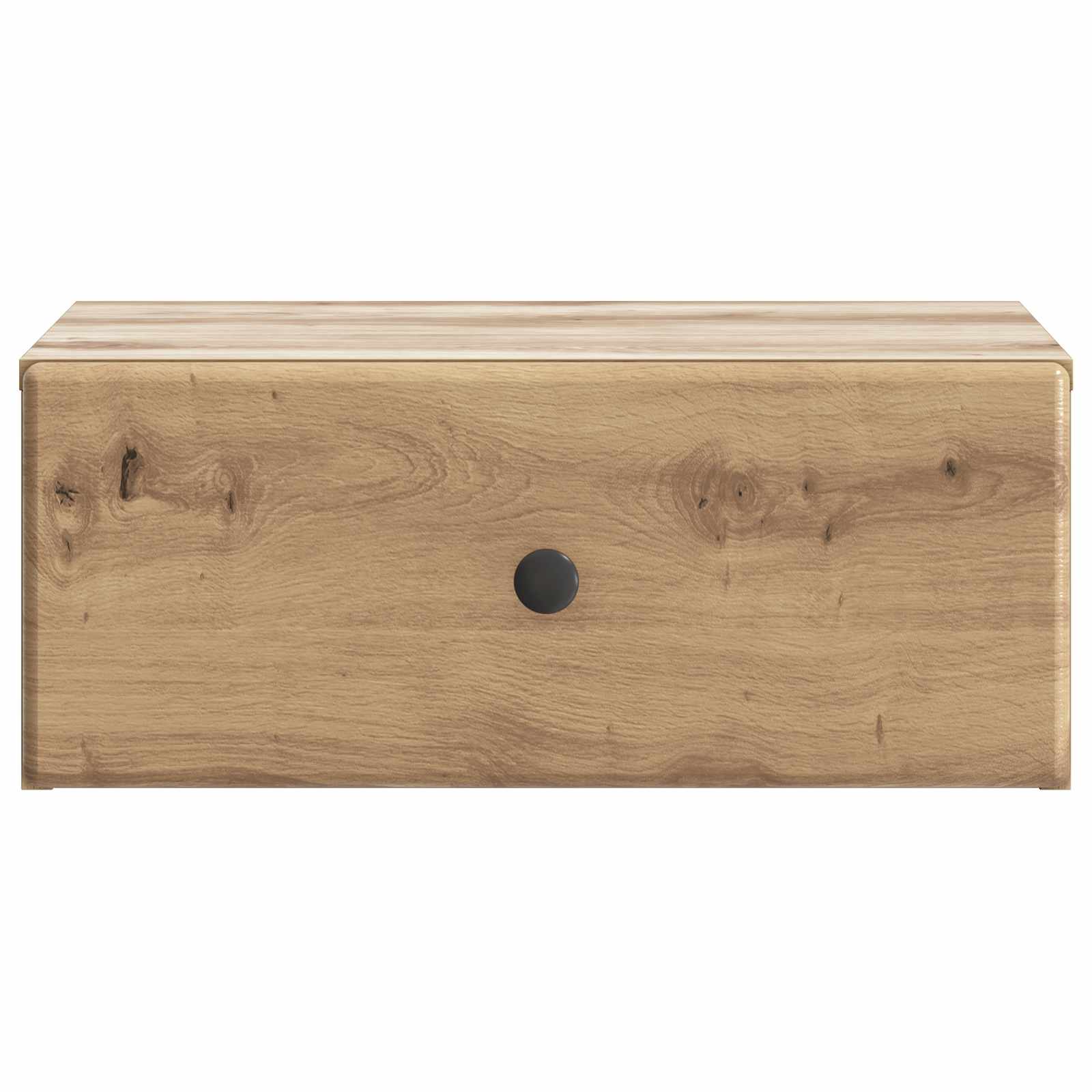 vidaXL Wall-Mounted Bedside Cabinet Artisan Oak 49 x 34.5 x 20 cm 5