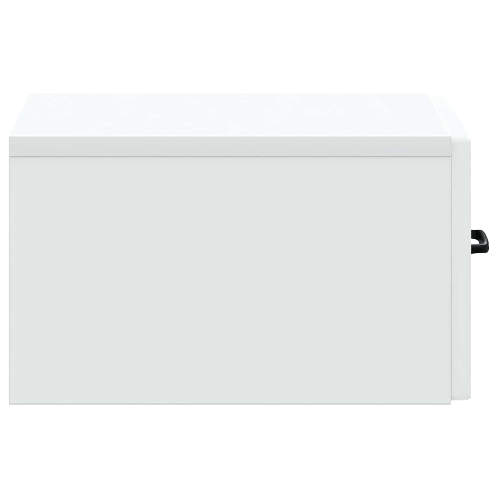 vidaXL Wall-Mounted Side Table White 59 x 34.5 x 17 cm Engineered Wood 6