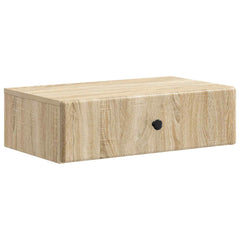 vidaXL Wall-Mounted Side Table Sonoma Oak 59 x 34.5 x 17 cm 2