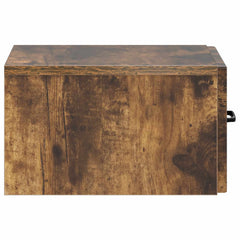 vidaXL Wall-Mounted Side Table Smoked Oak 59 x 34.5 x 17 cm 6