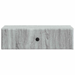 vidaXL Wall-Mounted Side Table Grey Sonoma 59 x 34.5 x 17 cm 5