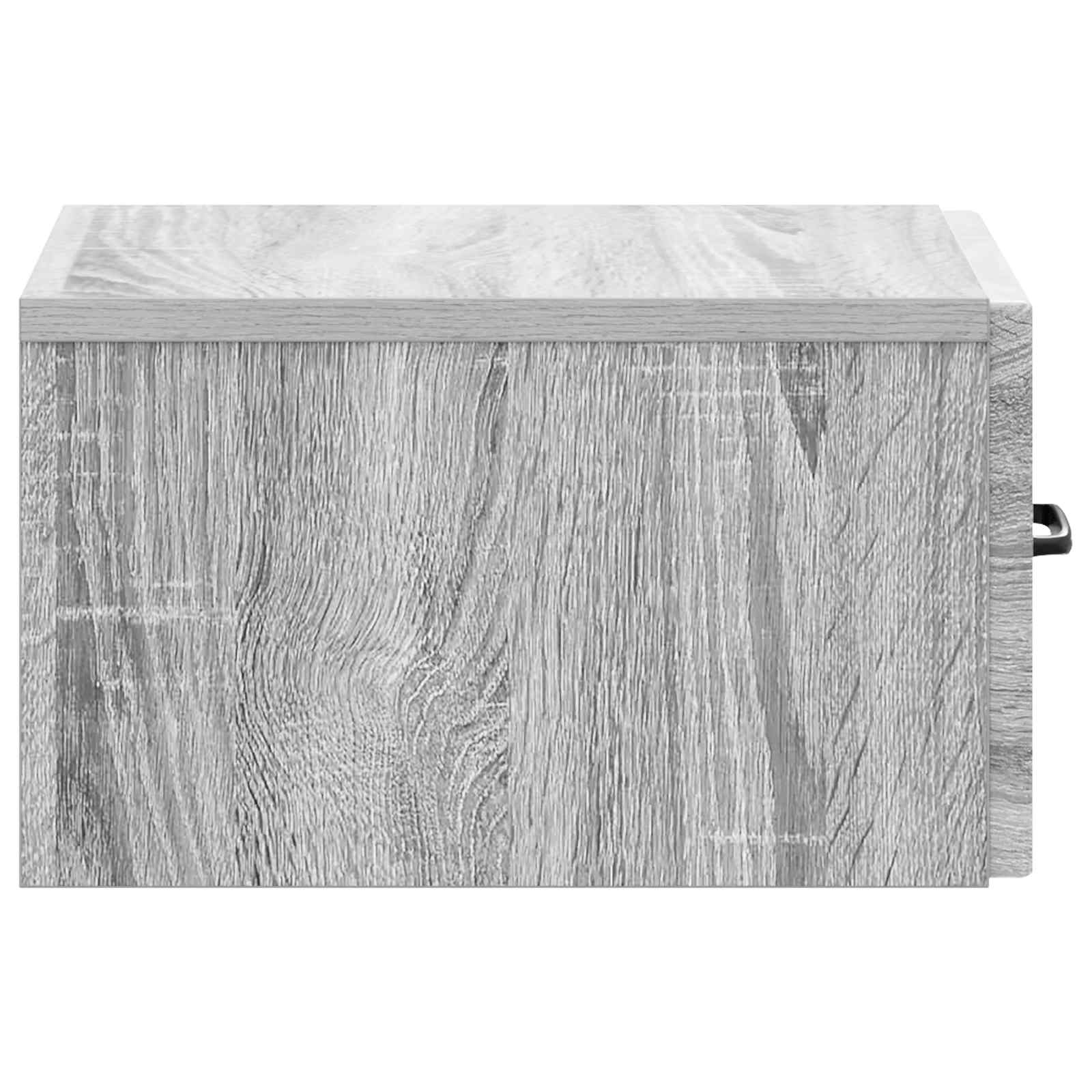 vidaXL Wall-Mounted Side Table Grey Sonoma 59 x 34.5 x 17 cm 6