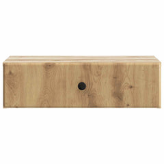 vidaXL Wall-Mounted Side Table 59 x 34.5 x 17 cm Engineered Wood 5
