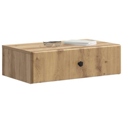 vidaXL Wall-Mounted Side Table 59 x 34.5 x 17 cm Engineered Wood 3