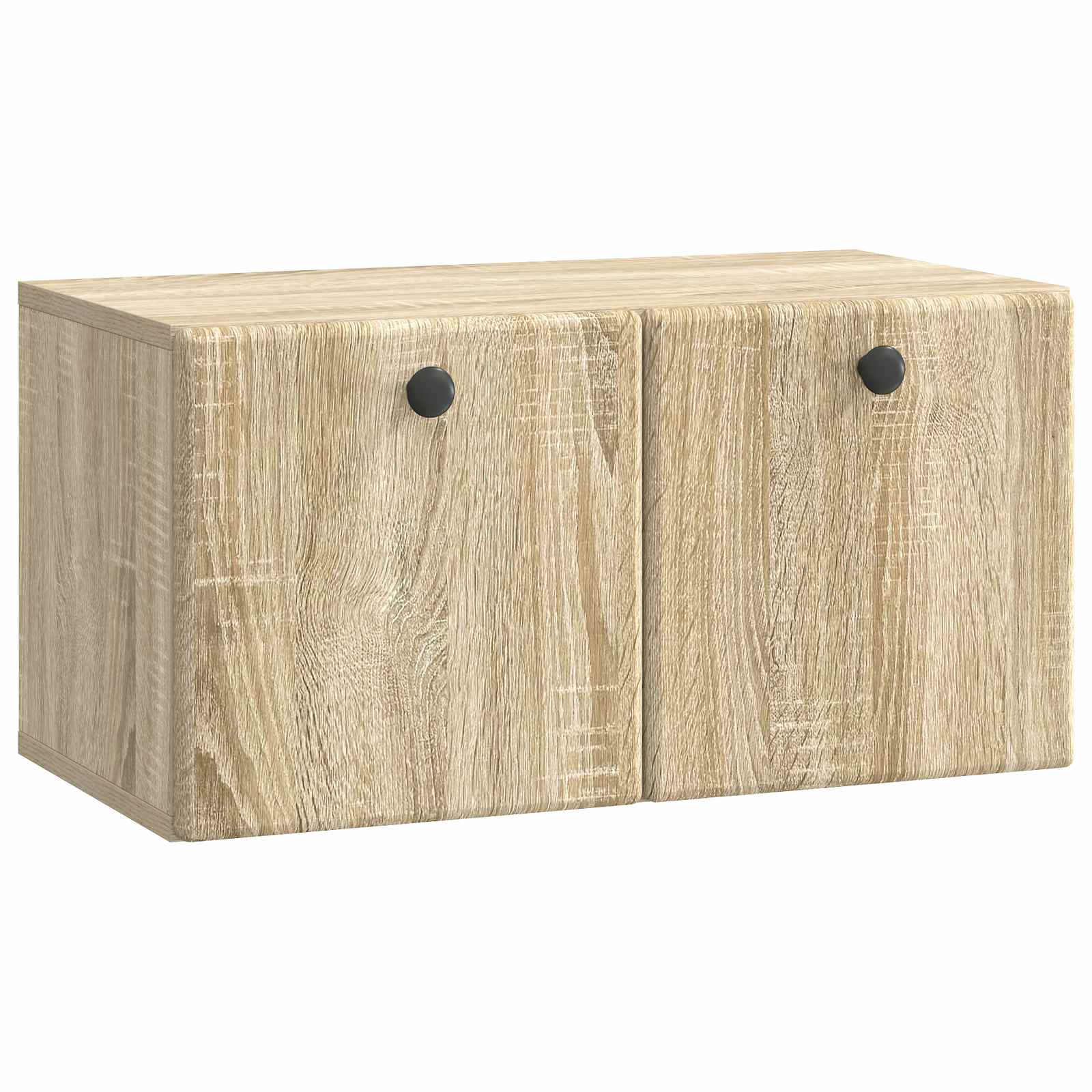 vidaXL Wall-Mounted TV Cabinet 59.5 x 31 x 30 cm Sonoma Oak 2