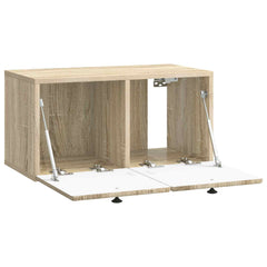 vidaXL Wall-Mounted TV Cabinet 59.5 x 31 x 30 cm Sonoma Oak 5