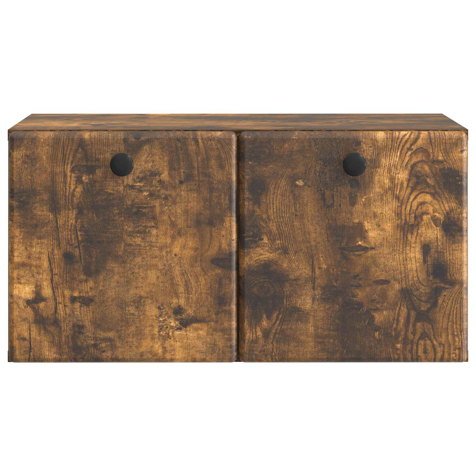 vidaXL Wall-Mounted TV Cabinet 59.5 x 31 x 30 cm Smoked Oak 6