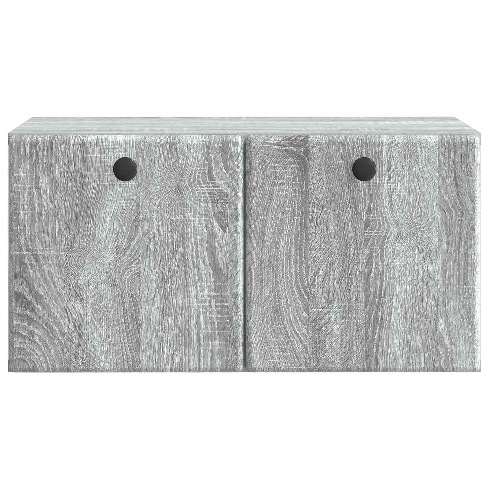 vidaXL Wall-Mounted TV Cabinet 59.5 x 31 x 30 cm Grey Sonoma 6