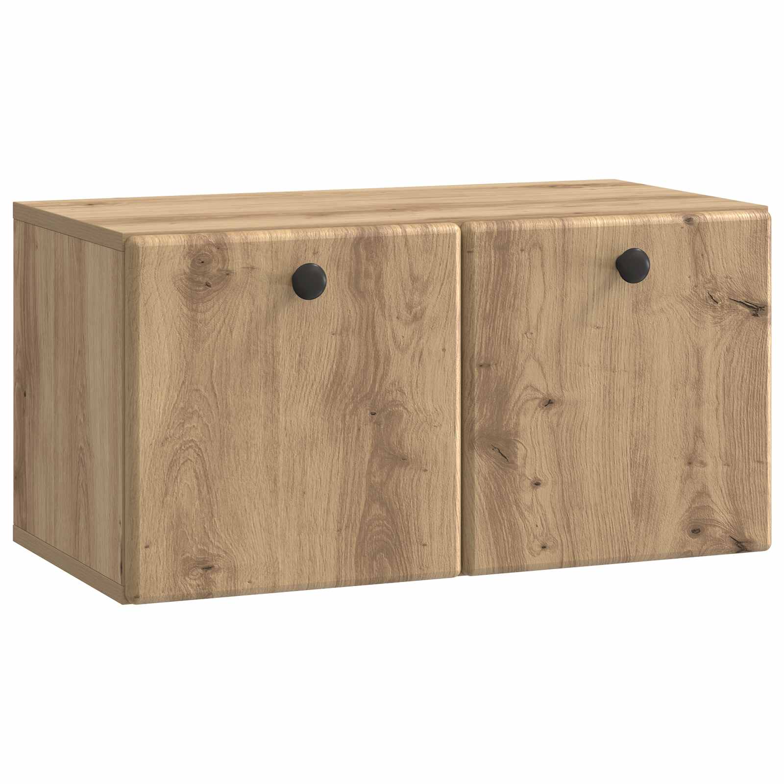 vidaXL Wall-Mounted TV Cabinet 59.5 x 31 x 30 cm Artisan Oak 2