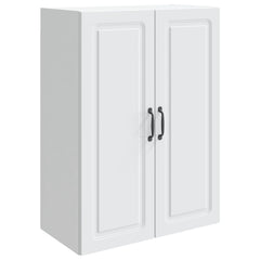 vidaXL Wall-Mounted Cabinet 66 x 34.5 x 90 cm Engineered Wood White 2