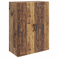 vidaXL Wall-Mounted Cabinet 66 x 34.5 x 90 cm Engineered Wood Old Wood 2