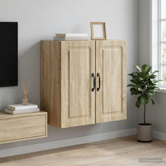 Wall-Mounted Cabinet 59 x 31 x 60 cm Engineered Wood Sonoma oak