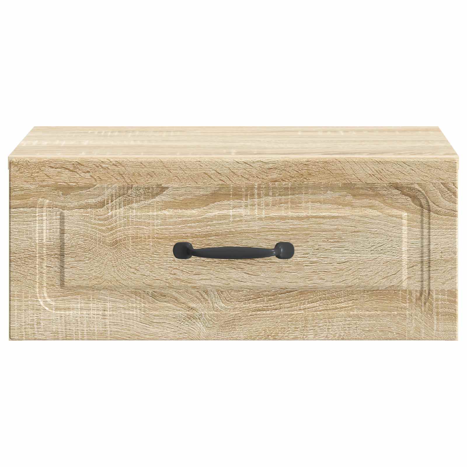 vidaXL Wall-Mounted Bedside Cabinet Sonoma Oak 49 x 34.5 x 20 cm 5