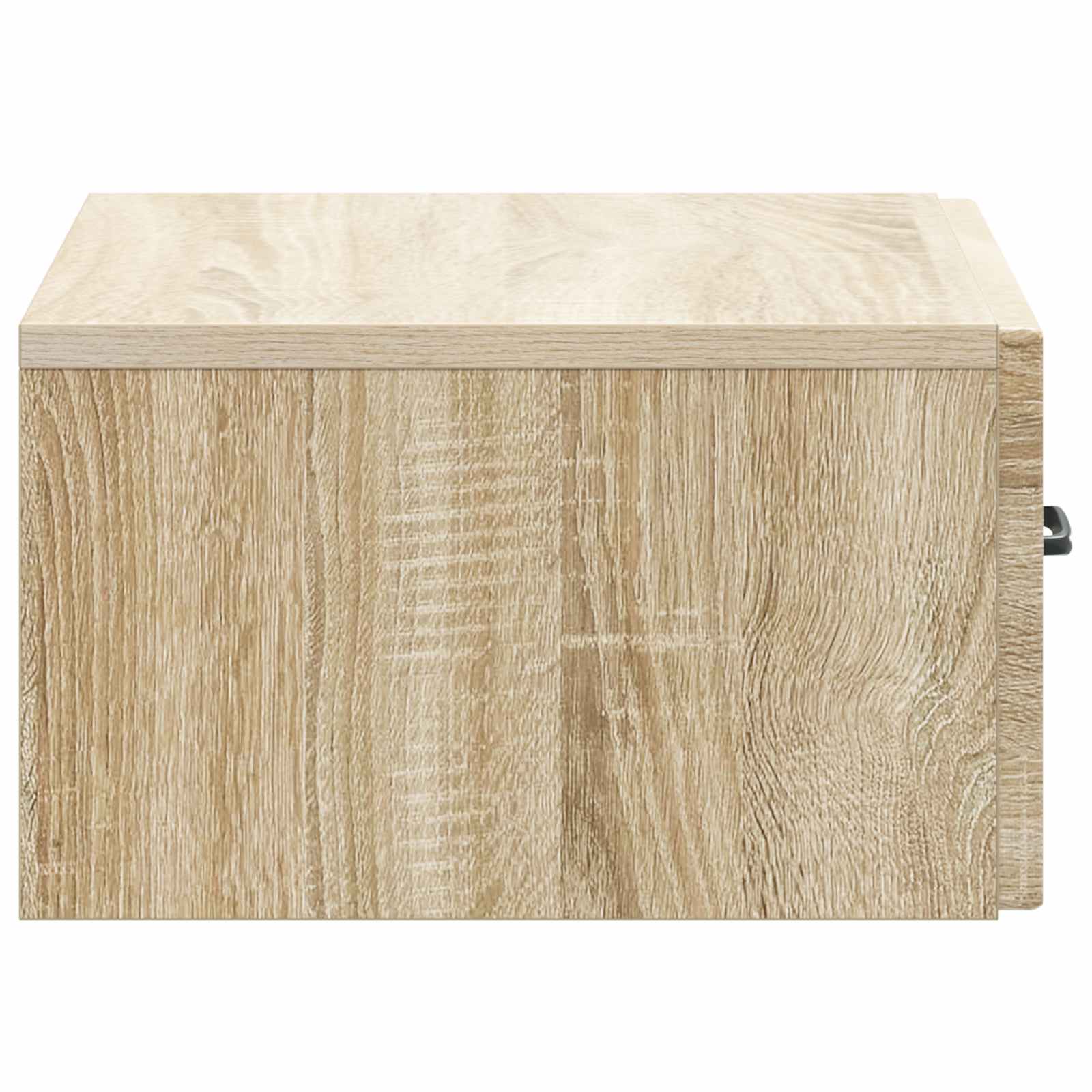 vidaXL Wall-Mounted Bedside Cabinet Sonoma Oak 49 x 34.5 x 20 cm 6