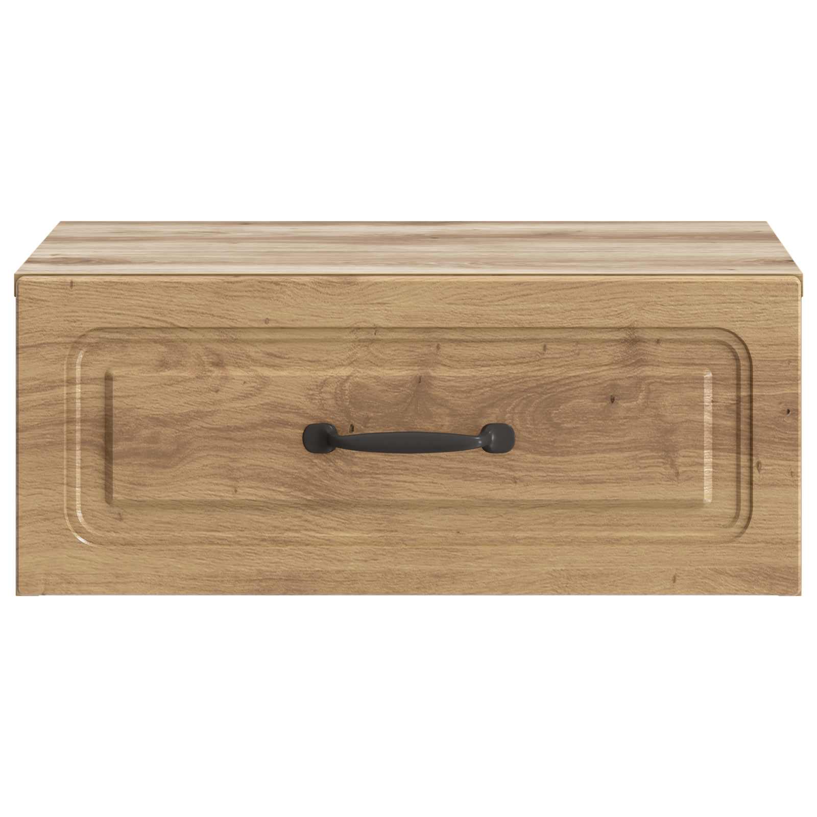 vidaXL Wall-Mounted Bedside Cabinet Artisan Oak 49 x 34.5 x 20 cm 5