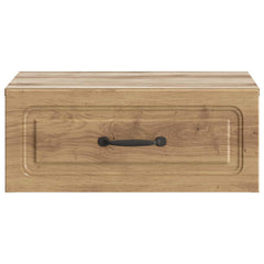 vidaXL Wall-Mounted Bedside Cabinet Artisan Oak 49 x 34.5 x 20 cm 5