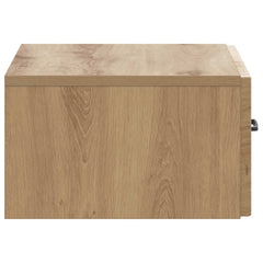 vidaXL Wall-Mounted Bedside Cabinet Artisan Oak 49 x 34.5 x 20 cm 6