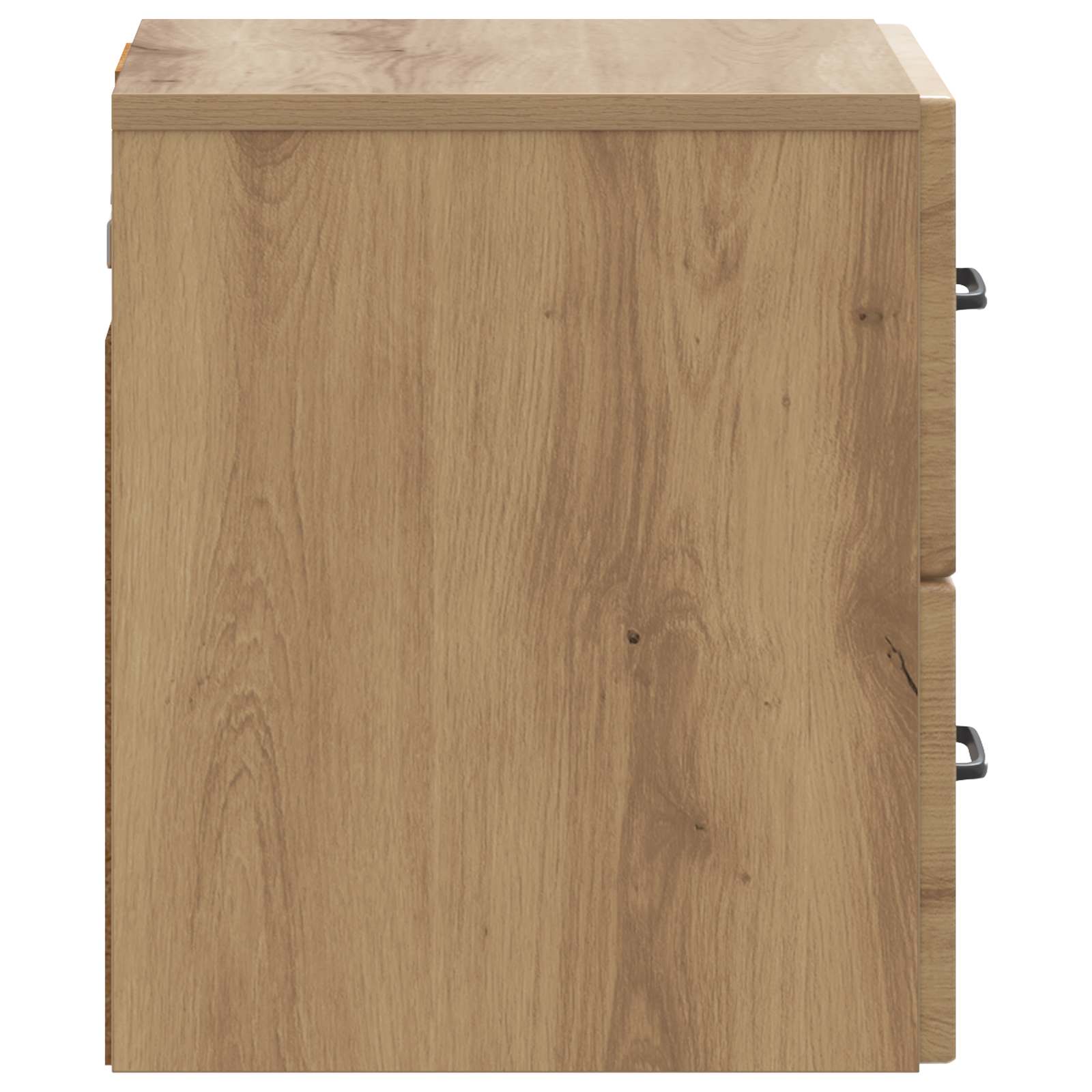 vidaXL Wall-Mounted Bedside Cabinet Artisan Oak 34.5 x 33 x 40 cm 6