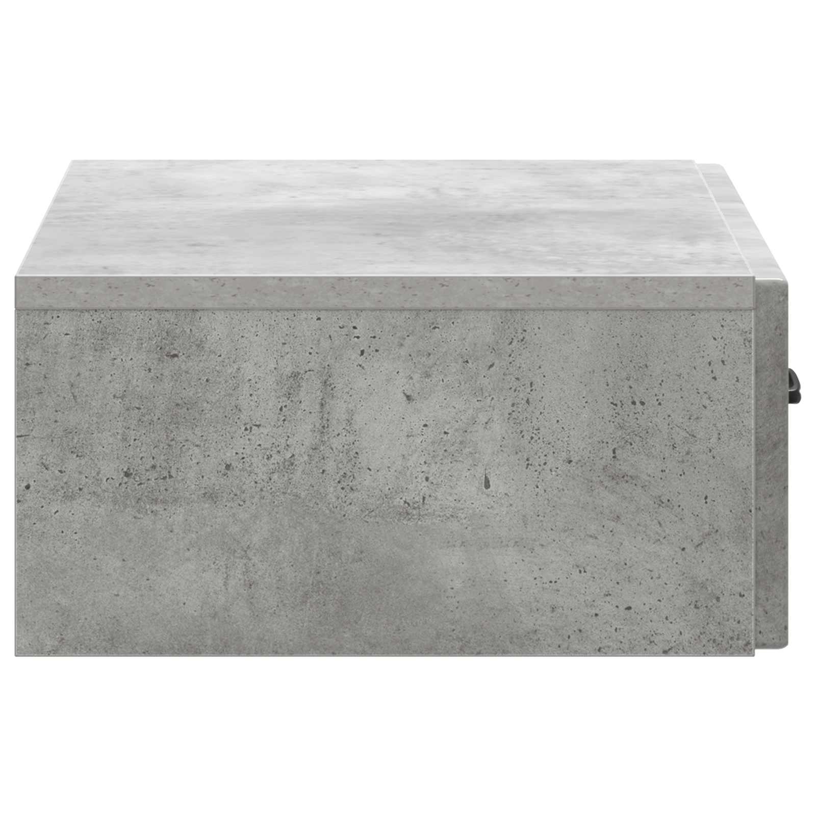 vidaXL Wall-Mounted Side Table Concrete Grey 59 x 34.5 x 17 cm 6