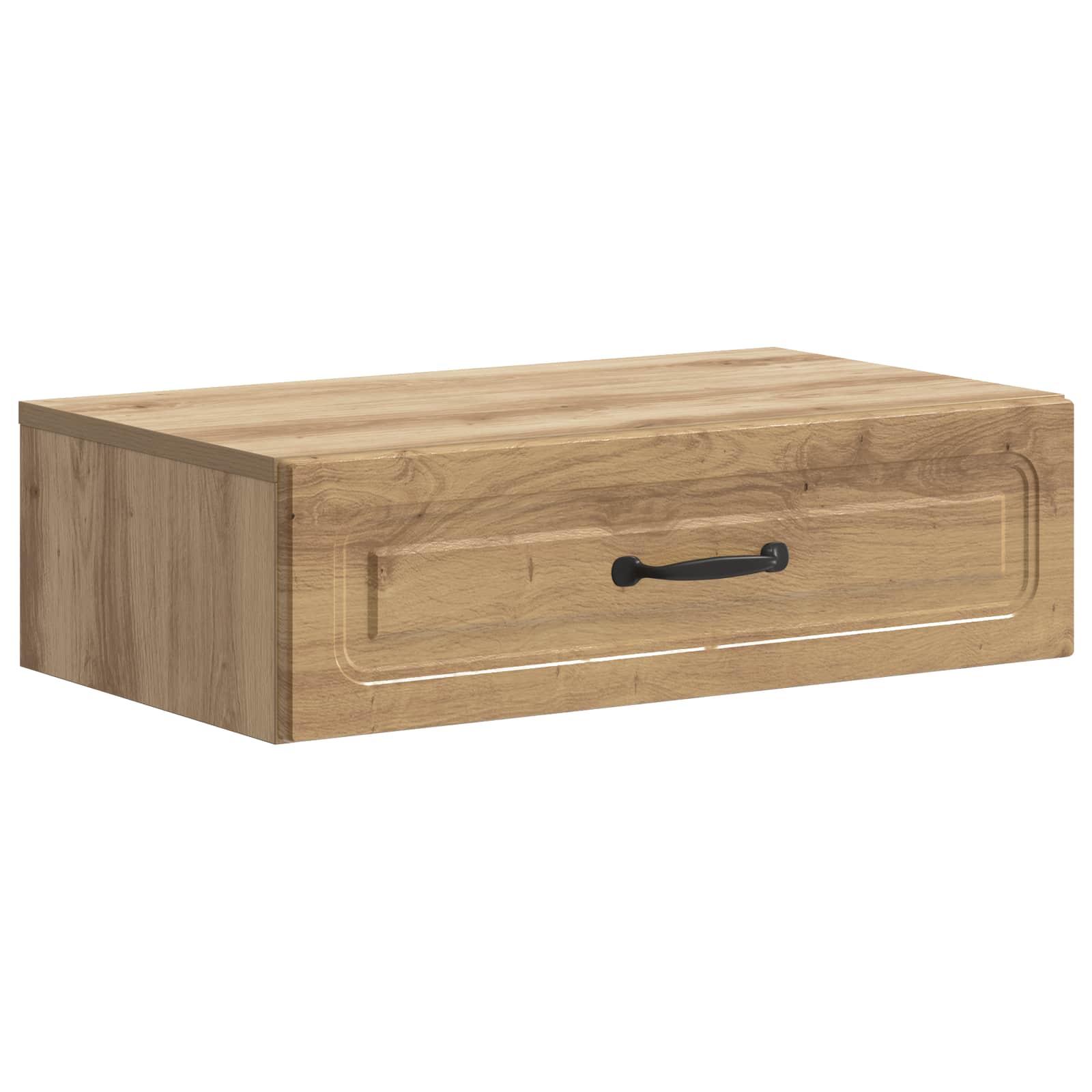 vidaXL Wall-Mounted Side Table 59 x 34.5 x 17 cm Engineered Wood 2