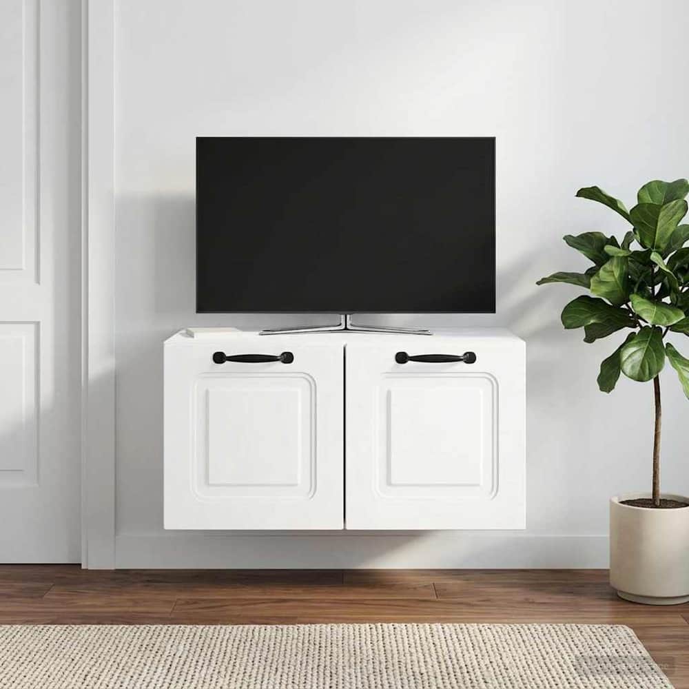 Wall-Mounted TV Cabinet 59.5 x 41 x 30 cm White