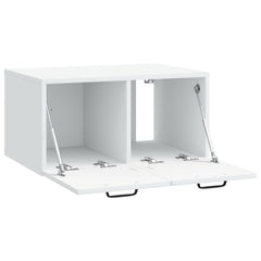 Wall-Mounted TV Cabinet 59.5 x 41 x 30 cm White