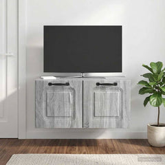 Wall-Mounted TV Cabinet 59.5 x 41 x 30 cm Grey sonoma