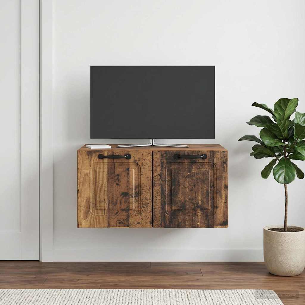 Wall-Mounted TV Cabinet 59.5 x 41 x 30 cm Old wood