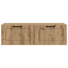 vidaXL Wall-Mounted TV Cabinet 98 x 41 x 30 cm Artisan Oak 6