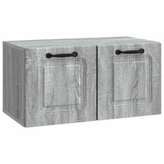 vidaXL Wall-Mounted TV Cabinet Grey Sonoma 59.5 x 31 x 30 cm 2