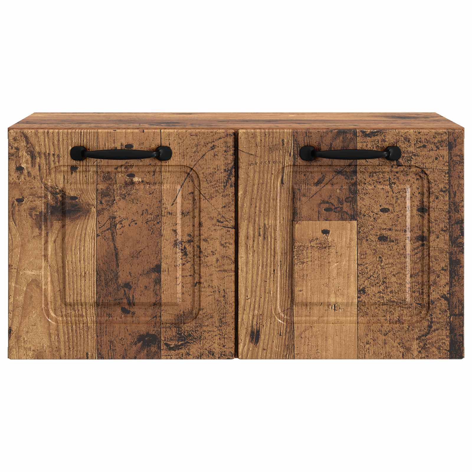 vidaXL Wall-Mounted TV Cabinet Wall-mounted Old Wood 59.5 x 31 x 30 cm 6