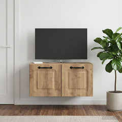 vidaXL Wall-Mounted TV Cabinet 59.5 x 31 x 30 cm Artisan Oak 4