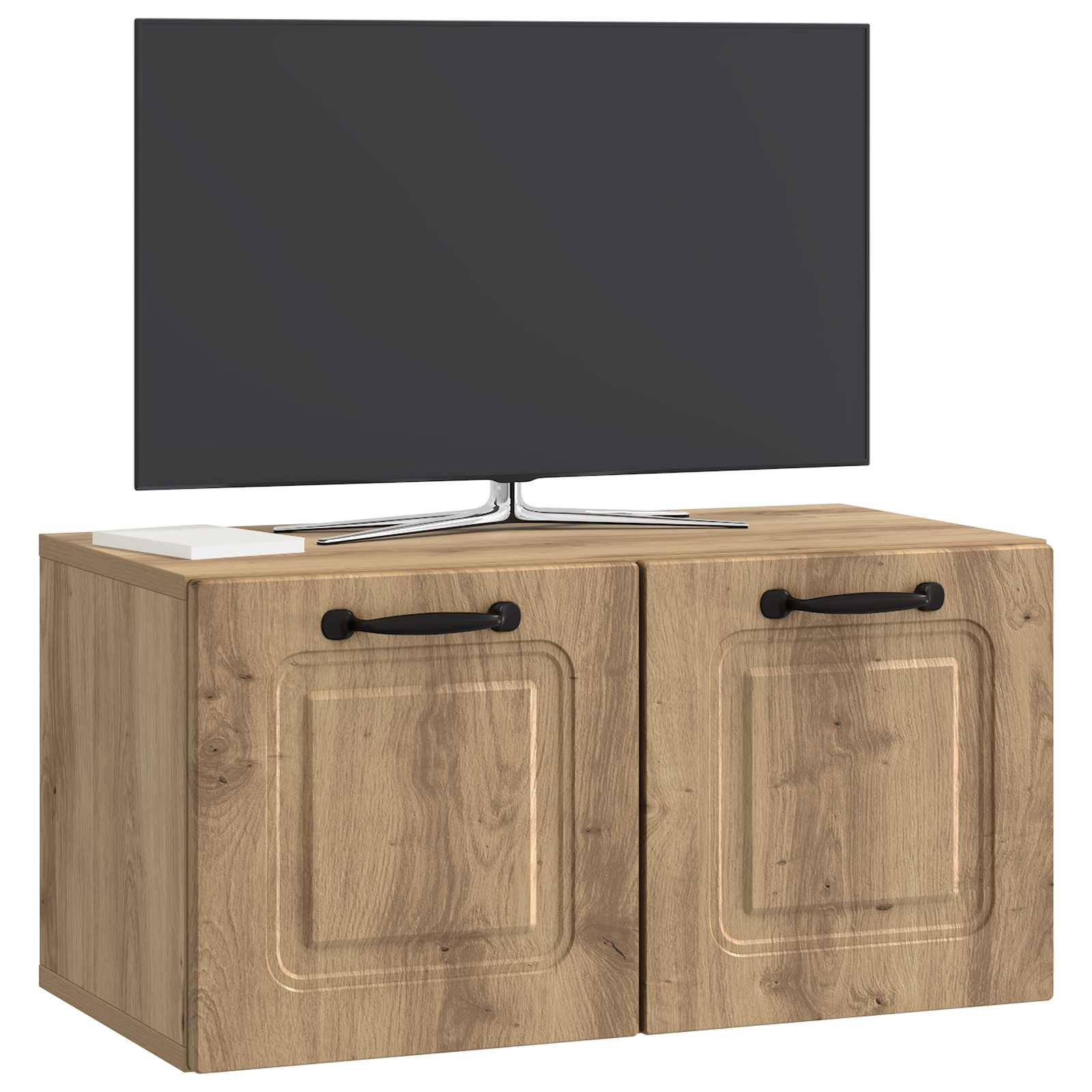 vidaXL Wall-Mounted TV Cabinet 59.5 x 31 x 30 cm Artisan Oak 3