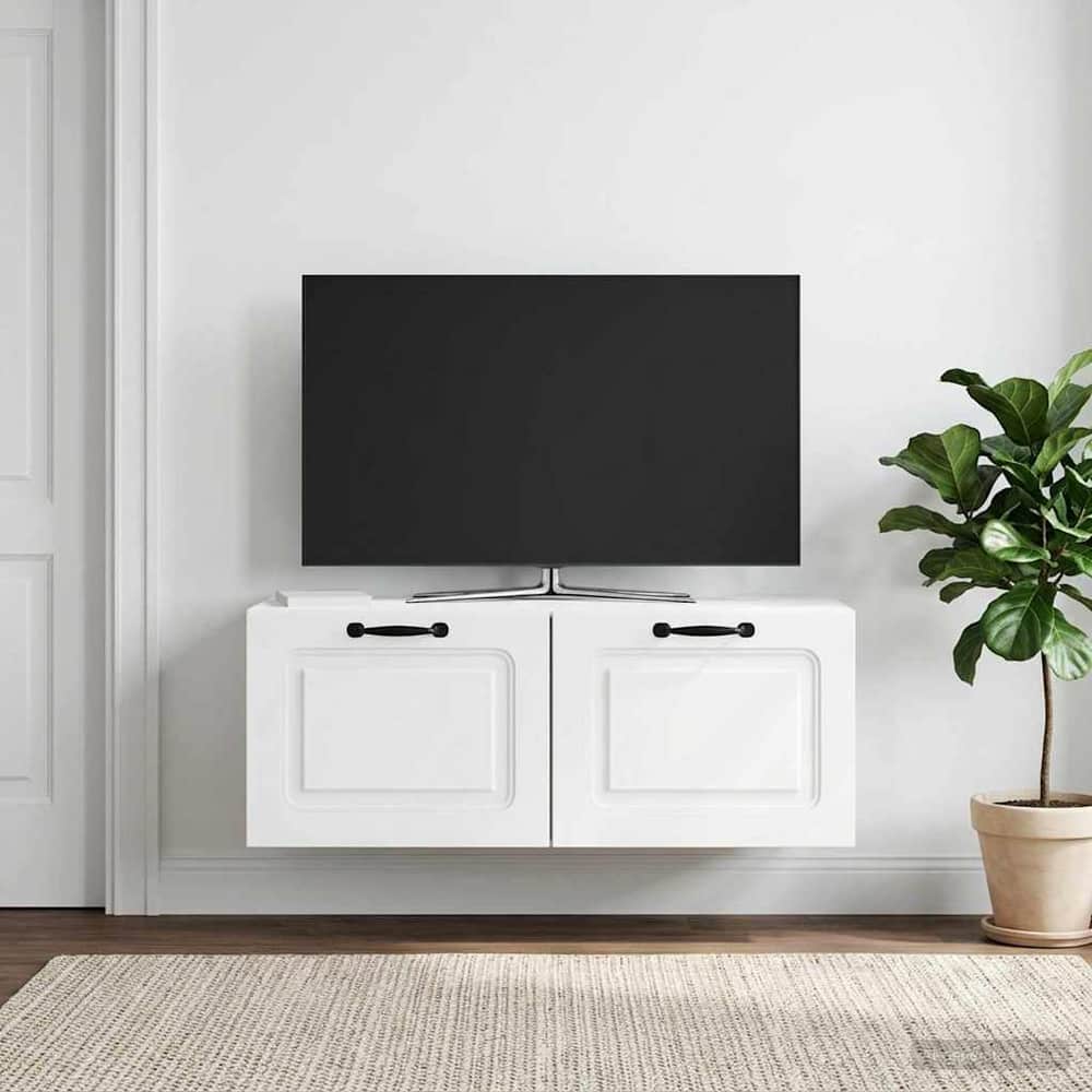 Wall-Mounted TV Cabinet 78.5 x 31 x 30 cm White