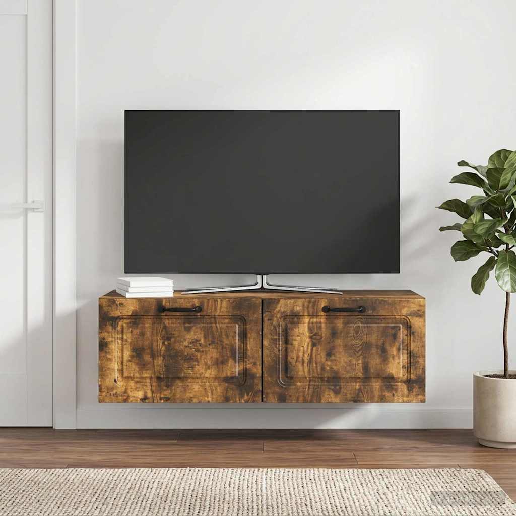 vidaXL Wall-Mounted TV Cabinet 98 x 31 x 30 cm Drop 31 cm Width 98 cm