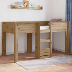 Bunk Bed for Kids Engineered wood Length 190 cm Artisan oak 90 cm